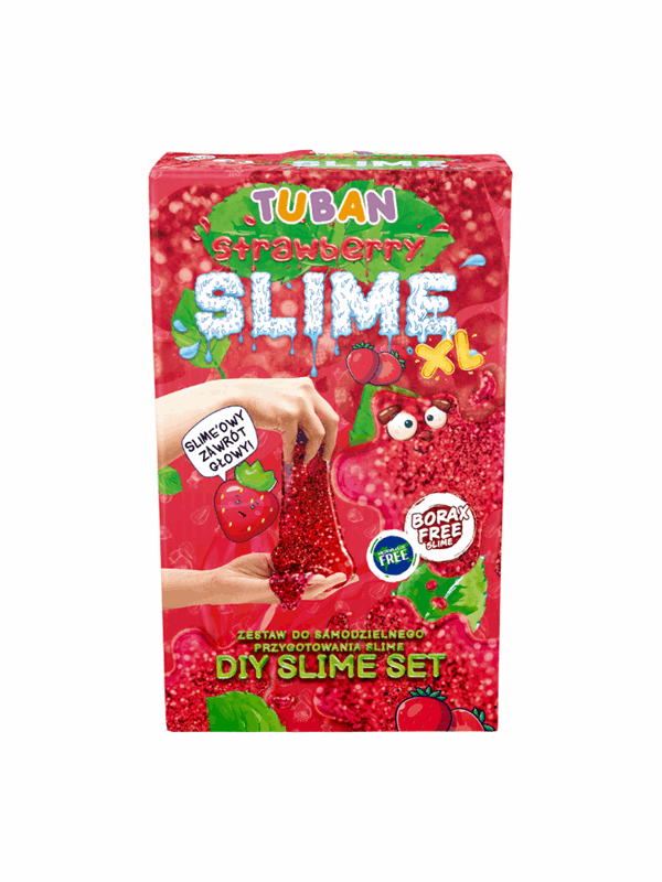 Tuban Kit - Diy  Slime - Jordgubb Xl