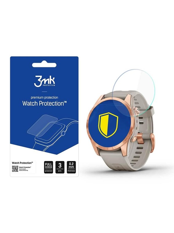 3mk Garmin Fenix 7S Pro Solar - Watch Protection™ v. FlexibleGlass Lite