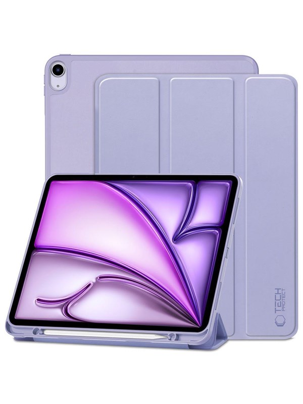 Alternativ bild 0 för Etui na tablet Tech-Protect TECH-PROTECT SC PEN IPAD AIR 13 2024 VIOLET