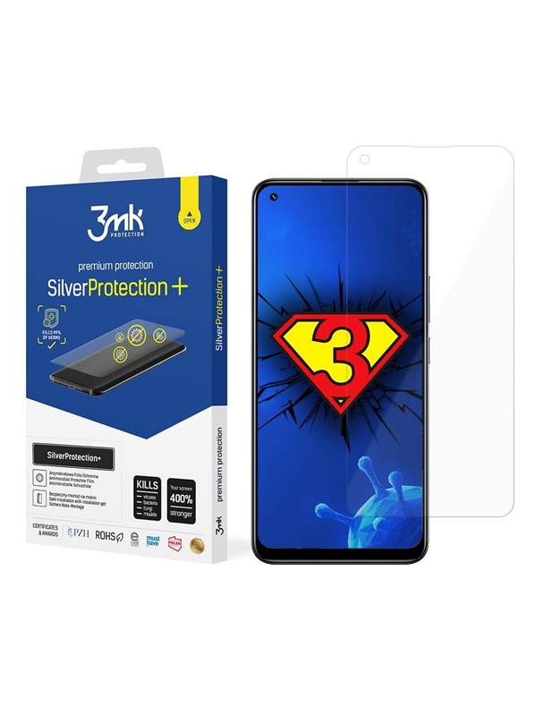 3mk Realme 8 4G - SilverProtection+