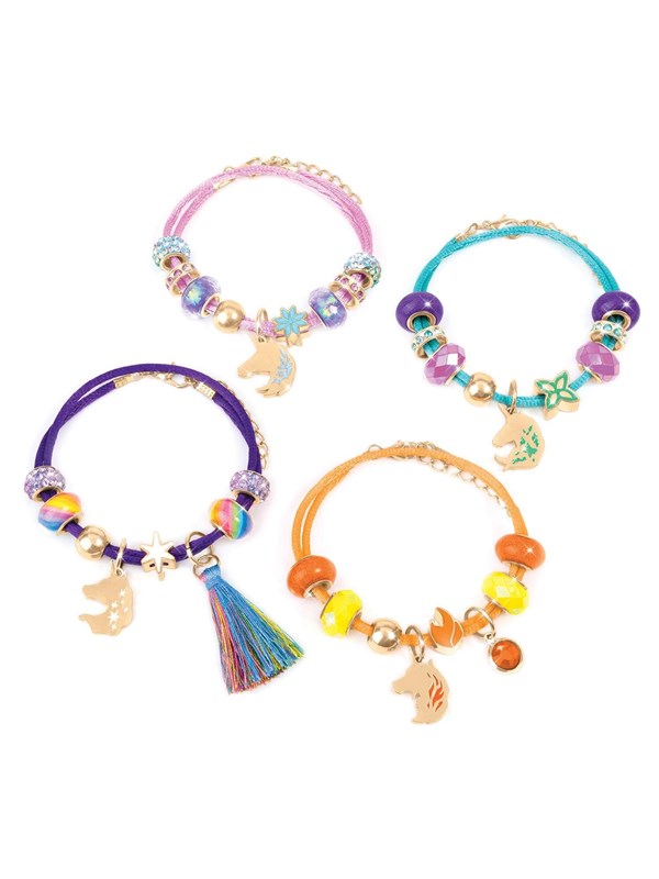 Make It Real Bracelet Kit Unicorn Academy Enchanted Unicorn Charms
