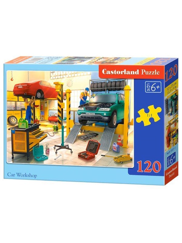 Castorland Workshop Puzzle - 120 Pieces - 6+ Years Golv