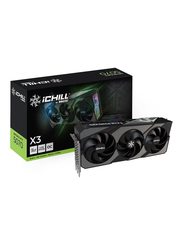 Inno3D GeForce RTX 5070 - 12GB GDDR7 RAM - Grafikkort