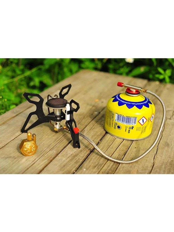 Alternativ bild 0 för MEVA turistkamin med gasvärmare och piezotändning SPIDER PRO 3kW