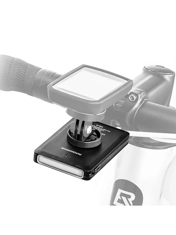 Produktfoto för Rockbros Främre Cykelljus med Powerbank 5000mAh 150lm - Svart