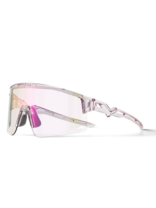Produktfoto för Rockbros Photochromic Cykelglasögon med UV-skydd - Lila