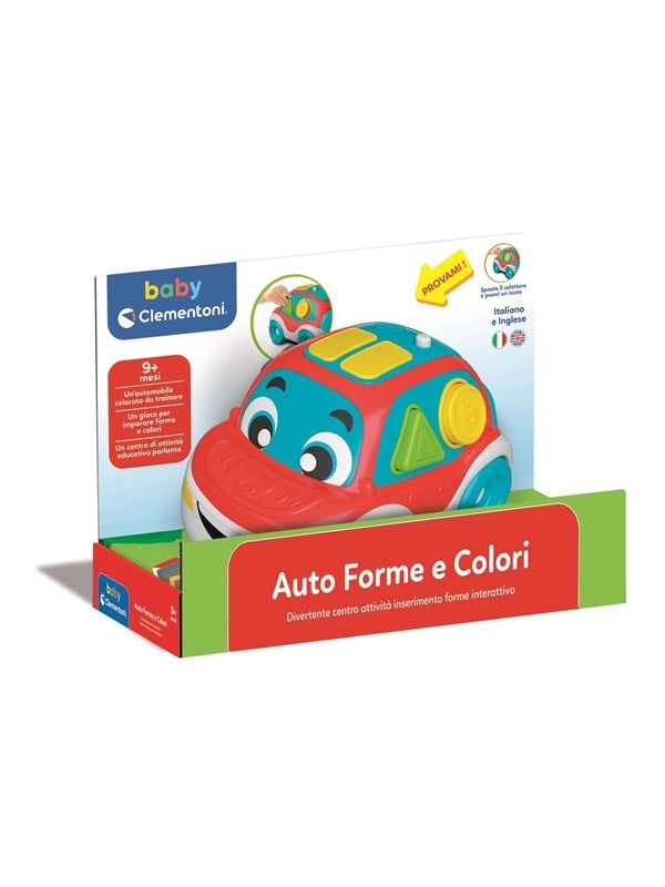 Clementoni Interactive Shape Sorter Car (SE+FI)