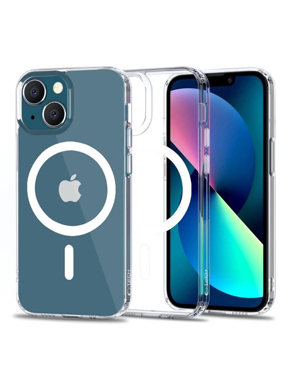 Tech-Protect MagMat MagSafe Case for iPhone 13 mini - Transparent