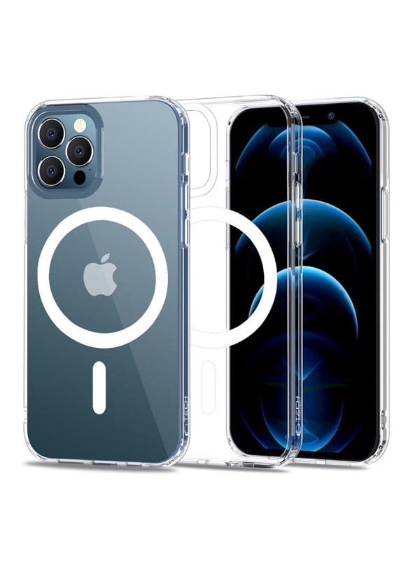 Tech-Protect  MagMat MagSafe Case for iPhone 12 / 12 Pro - Transparent