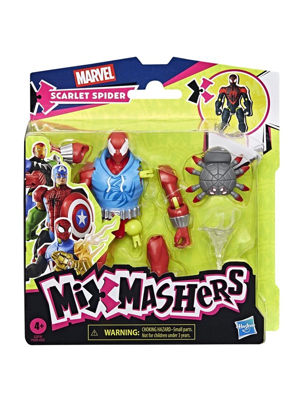 Marvel Spider-Man Mixmashers Scarlet Spider Basic Figure