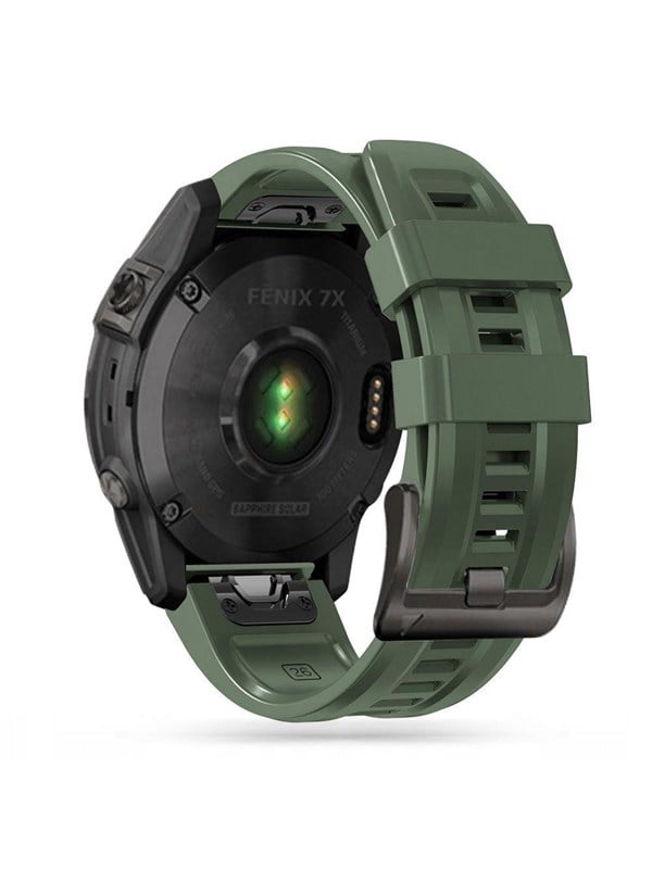 Produktfoto för Iconband Garmin Fenix 3/5x/5x Plus/3hr/6x/6x Pro/7x - Army Grön