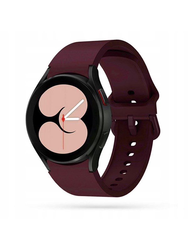 Tech-Protect IconBand Strap for Samsung Galaxy Watch 4 / 5 / 5 Pro / 6 / 7 / FE - Burgundy