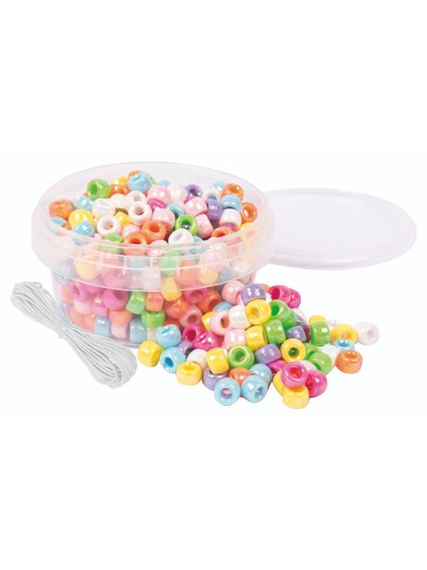Playbox Congo Pearl Effect Beads 300 pcs - 5+ Years