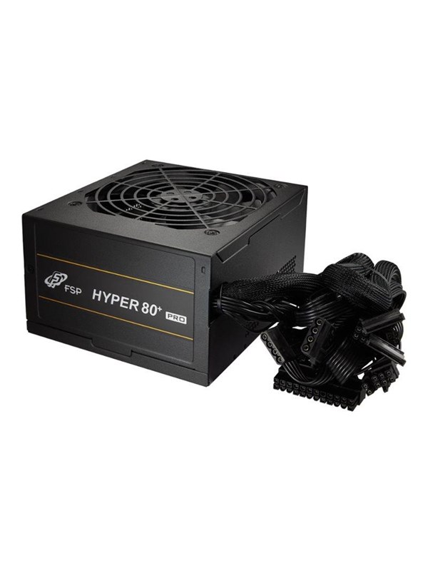 FSP Hyper 80+ Pro - power supply - 650 Watt Strömförsörjning - 650 Watt - 120 mm - ATX - 80 Plus Bronze certificate