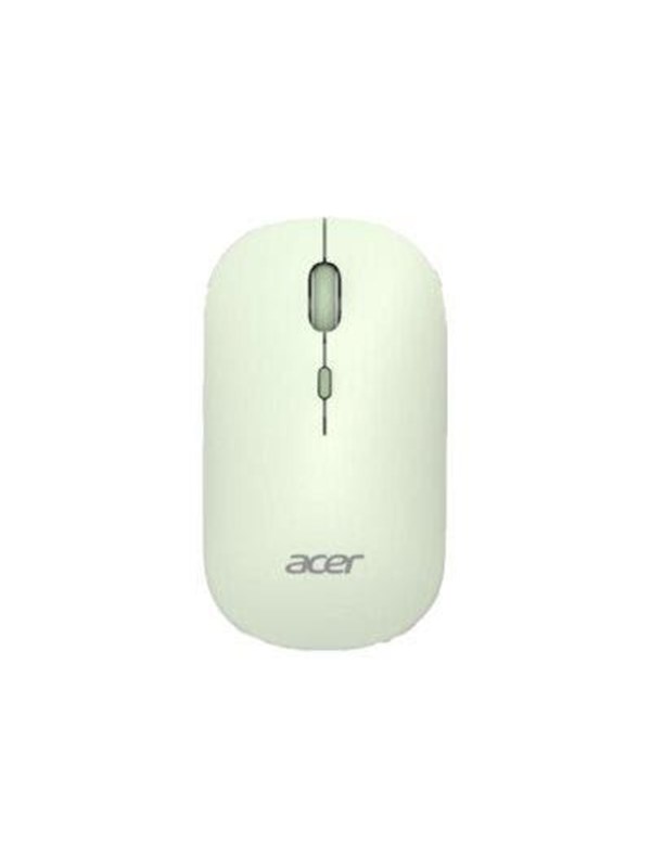 Acer AMR130 - mouse - 2.4 GHz Bluetooth 5.2 - green - Mouse - Optisk LED - 4 knappar - Grön