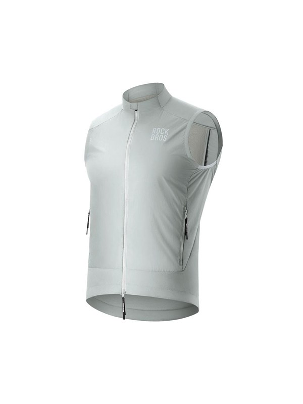 Rockbros YDMJ003 Spring/Autumn Windproof Vest Size S - White/Gray