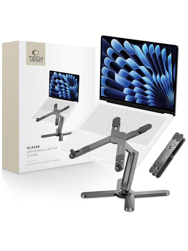 Tech-Protect ULS200 Universal Stand for Laptops up to 16" - Grey