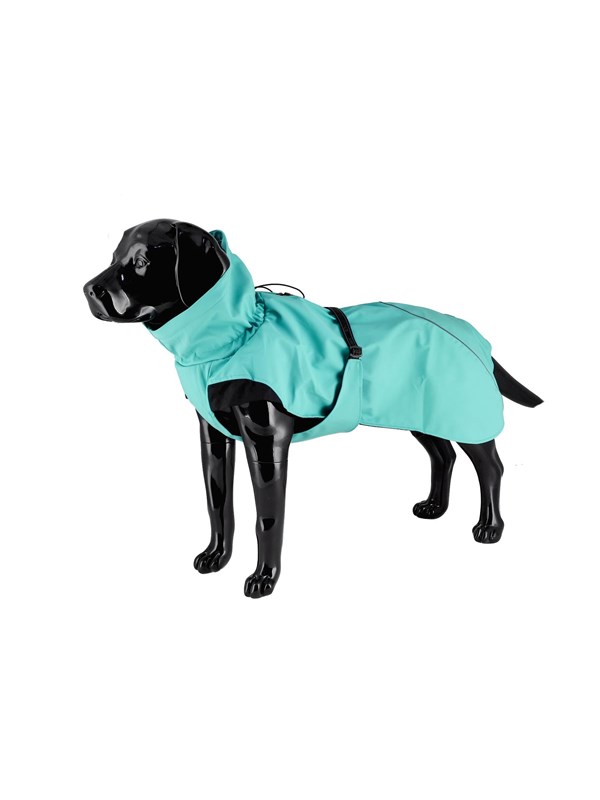 Dogman Regntäcke Aqua turkos 60 cm