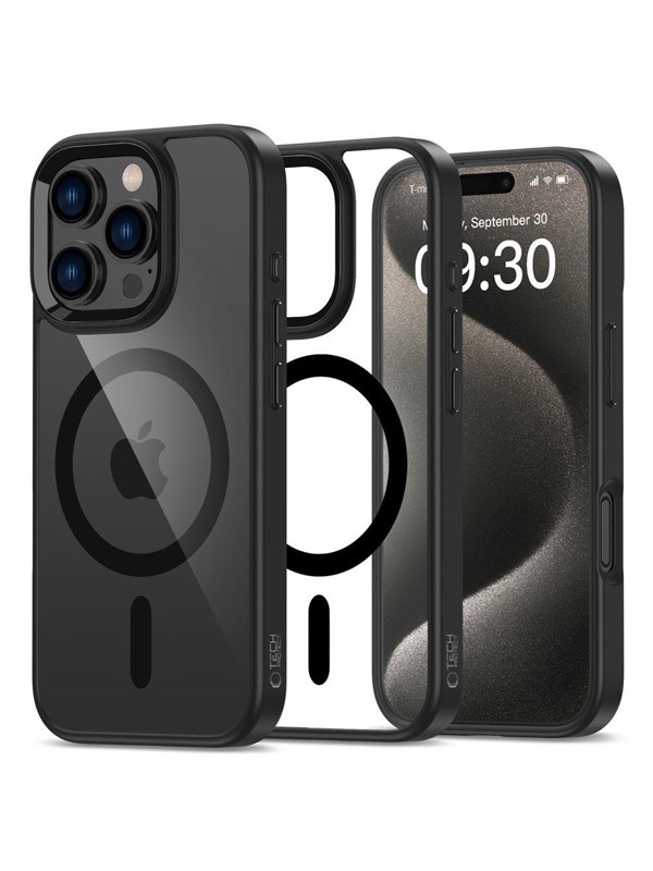 Tech-Protect  MagMat MagSafe Case for iPhone 16 Pro - Transparent
