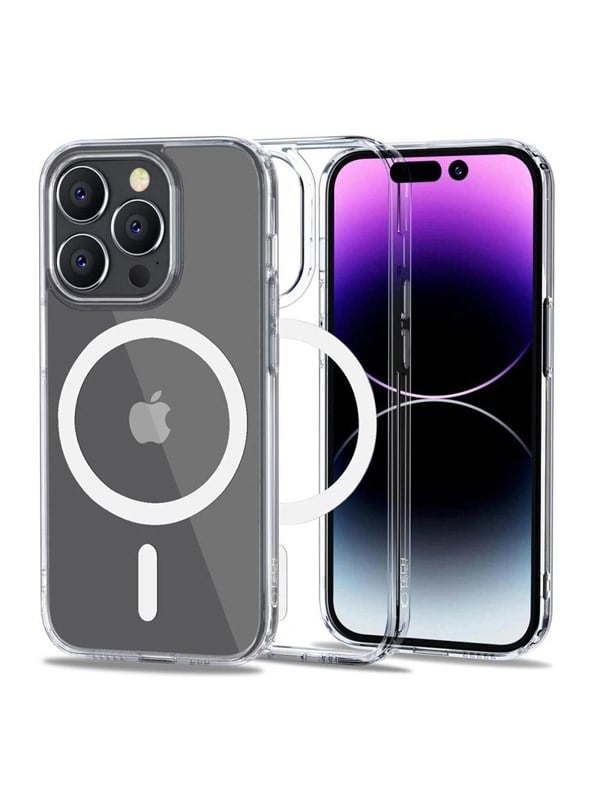 Produktfoto för Tech-Protect iPhone 14 Pro Magsafe Skal Flexair Hybrid - Clear