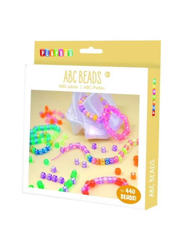 Playbox Letter Bead Bracelet Making Set - 5+ Years