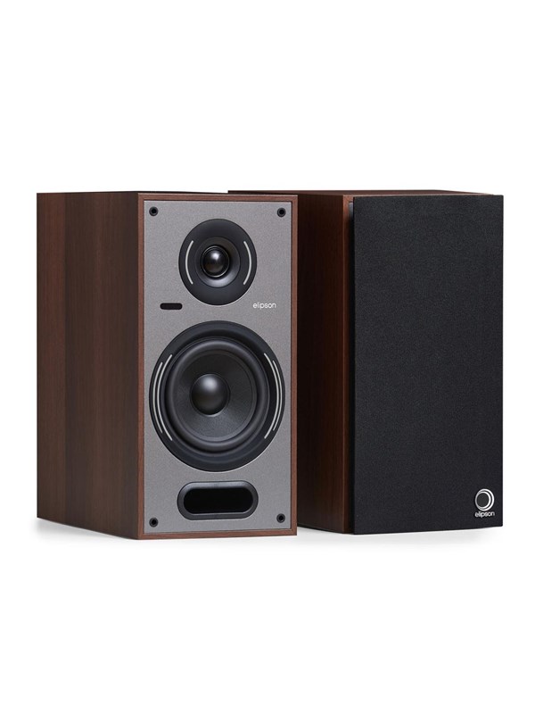 Elipson Horus 6B BT HDMI Pair (Walnut Dark Grey)