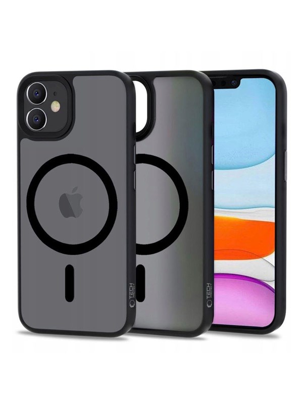 Tech-Protect  MagMat MagSafe Case for iPhone 11 - Matte Black