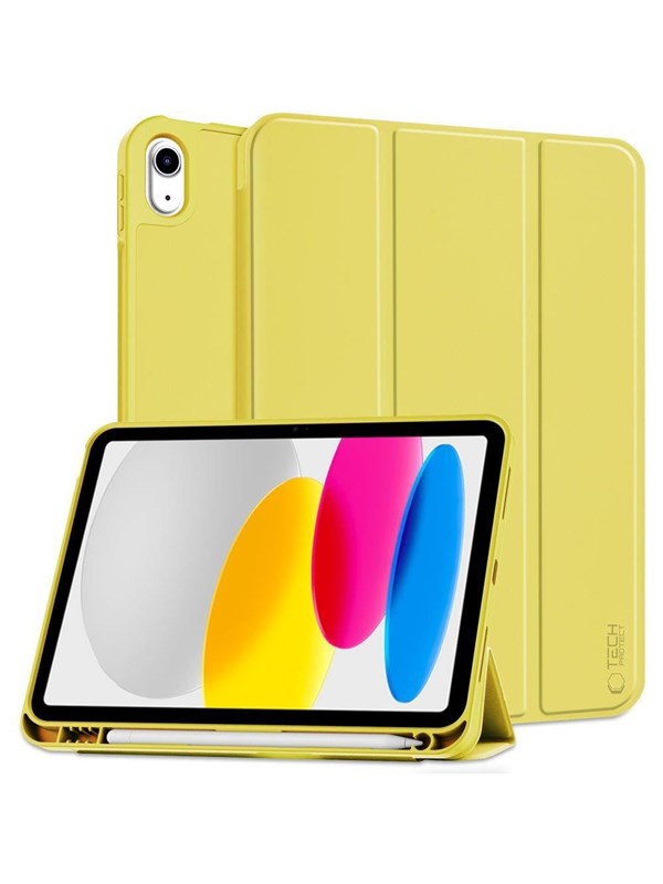 Tech-Protect SC Pen Case for iPad 10.9" 2022 - Yellow