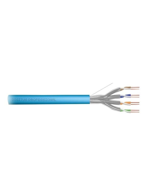 DIGITUS Professional installation cable - 50 m - light blue RAL 5012 - Blå - 50m