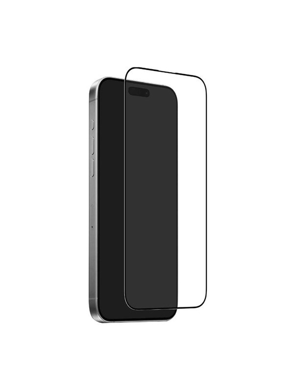 Puro Frame Tempered Glass for iPhone 17 Pro Max with Applicator and Black Frame