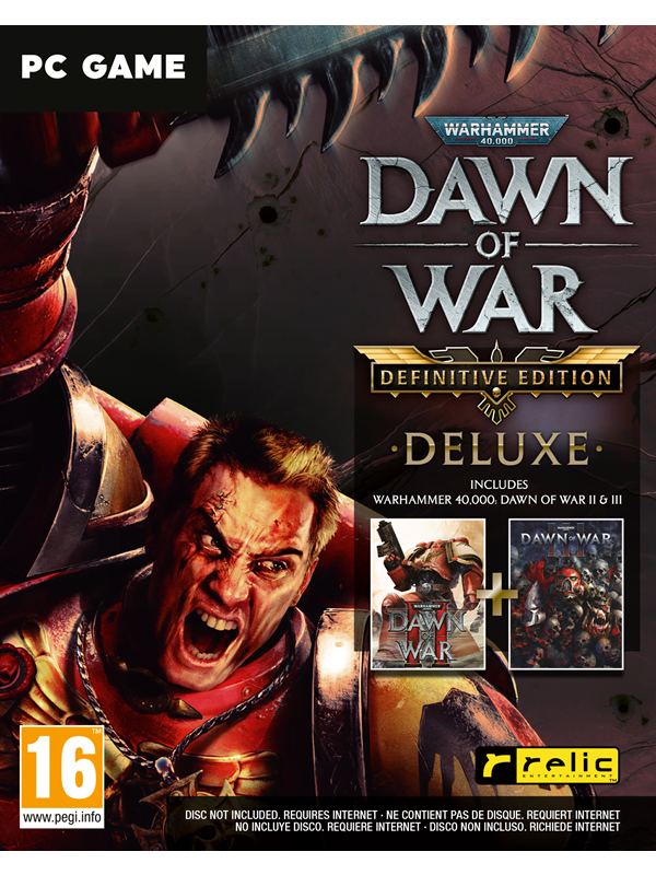 Warhammer 40.000: Dawn of War (Definitive Edition Deluxe) - Code in a Box - Windows - Strategi