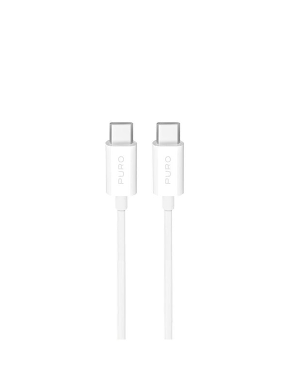 Puro TPE 25W USB-C - USB-C 3m Cable - White