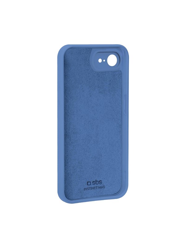 SBS Instinct Mag Case for iPhone 16e / 17e Compatible with MagSafe - Blue