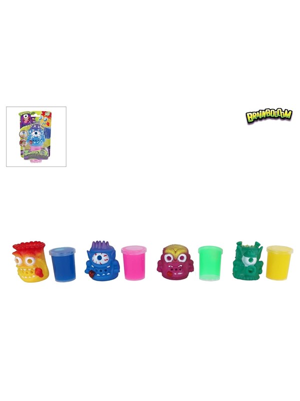 Trend Toys Monster Slime 85g. 7cm. 4 asst.