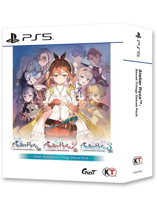 Atelier Ryza Secret Trilogy DX - Sony PlayStation 5 - RPG