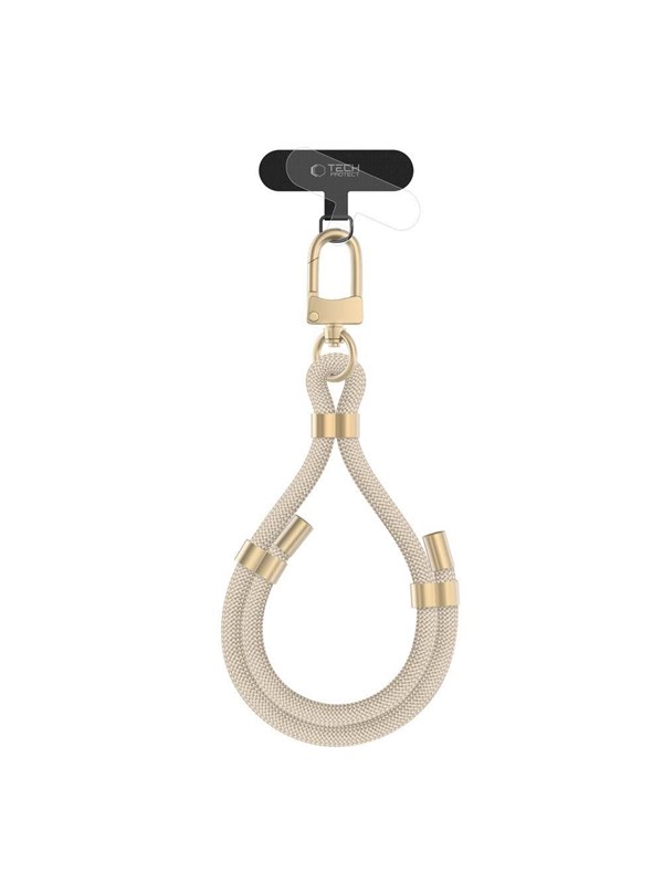 Tech-Protect C4S Rope Wrist Strap - Beige