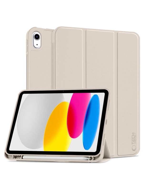 Produktfoto för Tech-Protect iPad 10.9 (2022) Fodral med pennfack - Starlight