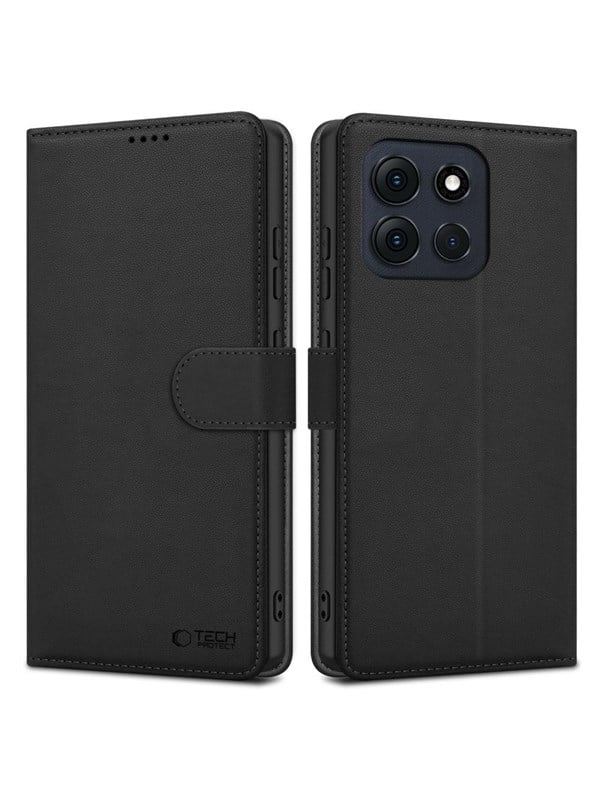 Tech-Protect Wallet Case for Motorola Moto G56 5G - Black