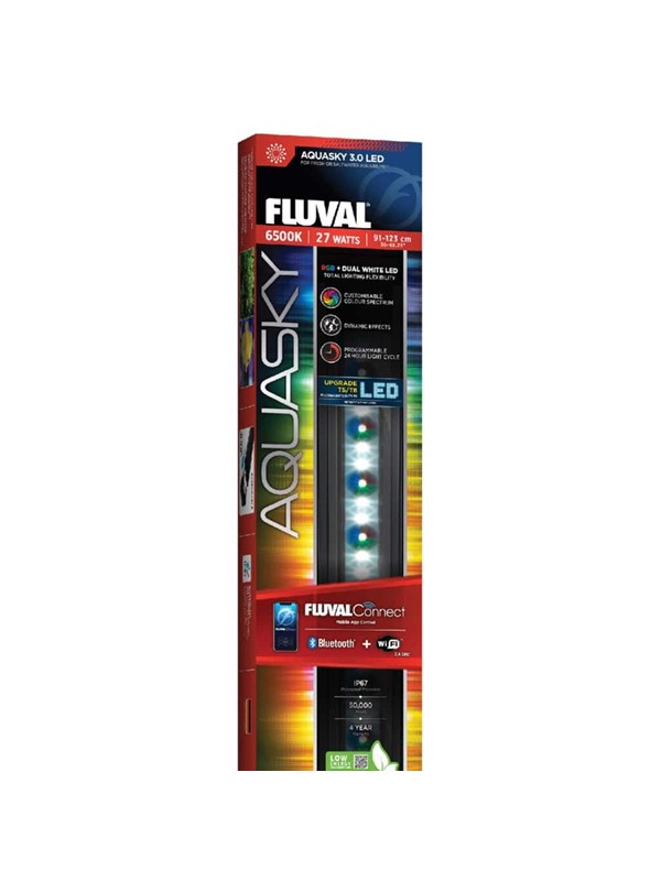 FLUVAL Aquasky 3.0 LED w/WiFi &amp; BT 27W 91-123 cm