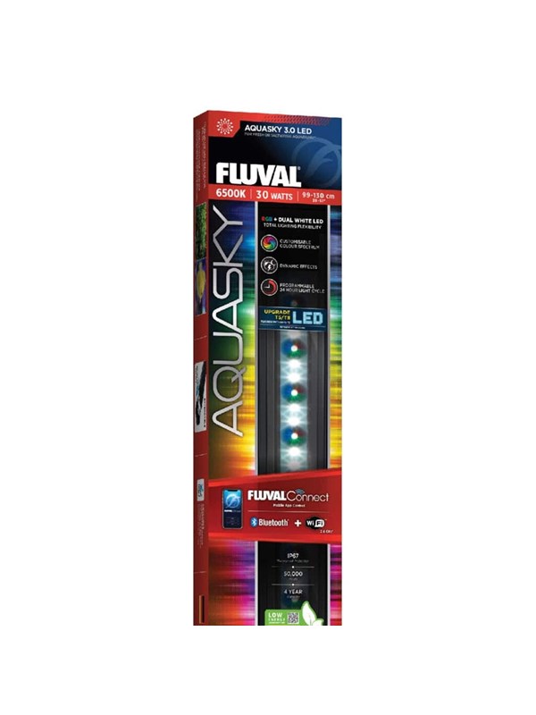 FLUVAL Aquasky 3.0 LED w/WiFi &amp; BT 30W 99-130 cm