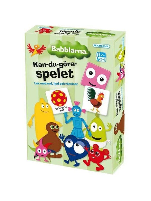 Produktfoto för Babblarna Kan du göra-spelet