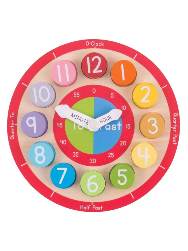 Bigjigs Wooden Learning Clock