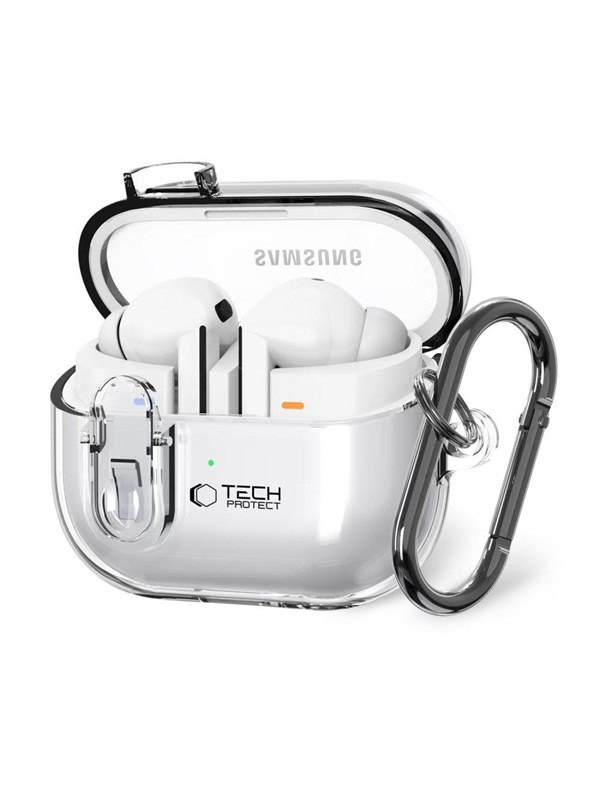 Produktfoto för Tech-Protect Samsung Galaxy Buds 3/3 Pro Skal Flexair - Clear