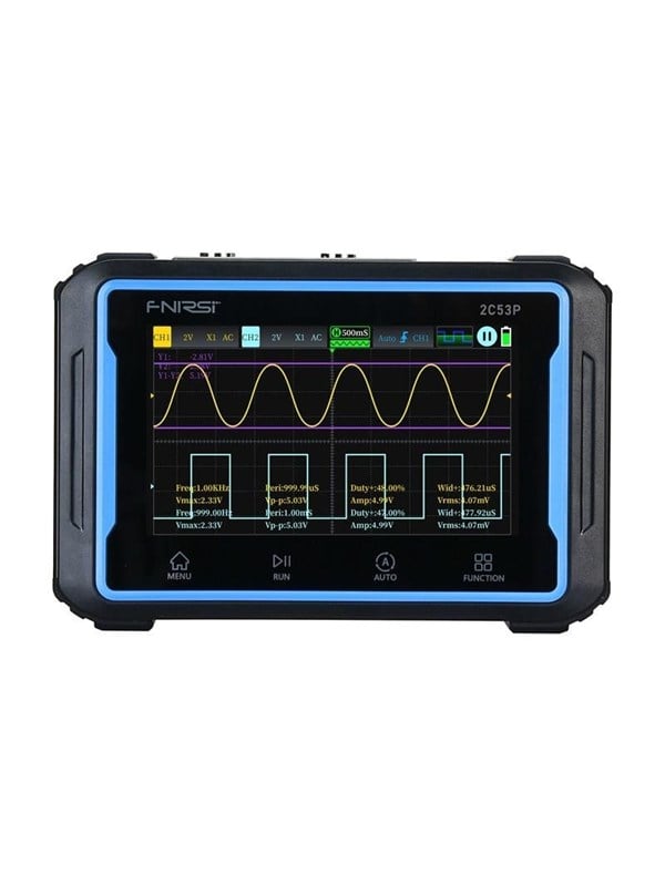 FNIRSI 2C53P Portable 3-in-1 4.3" Touchscreen Oscilloscope