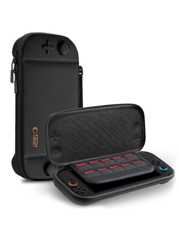 Produktfoto för Tech-Protect Nintendo Switch 2 Fodral Slim - Svart
