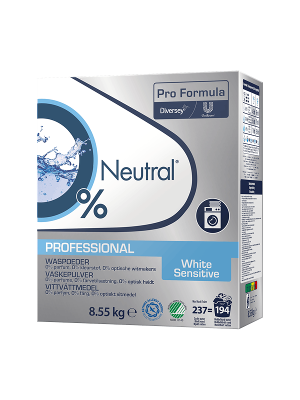 Neutral Professional White Powder 8.55kg - 194 washes