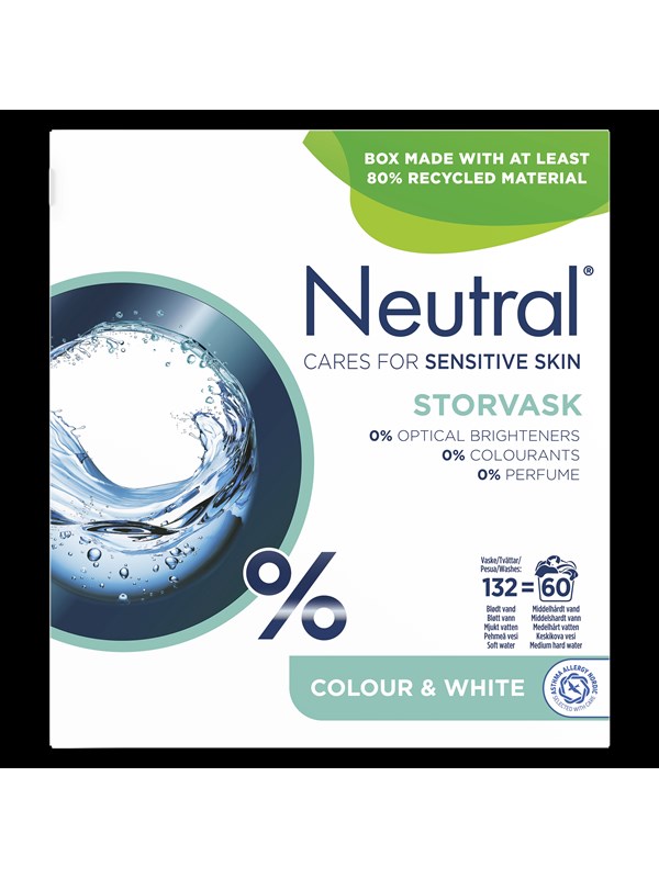 Neutral Heavy Duty Laundry Powder 4.2kg - 60 washes