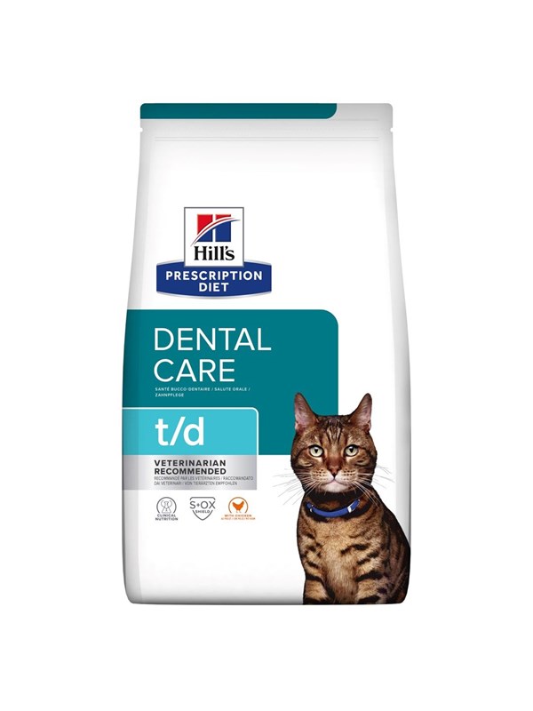 Hill's PRESCRIPTION DIET Feline t/d Dry cat food Chicken 1,5 kg