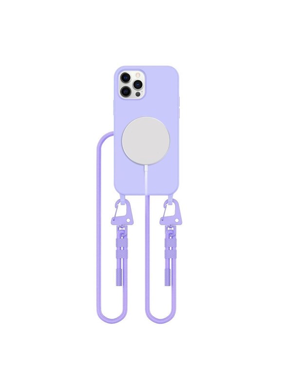 Tech-Protect MagNecklace MagSafe Case for iPhone 12 / 12 Pro - Lavender