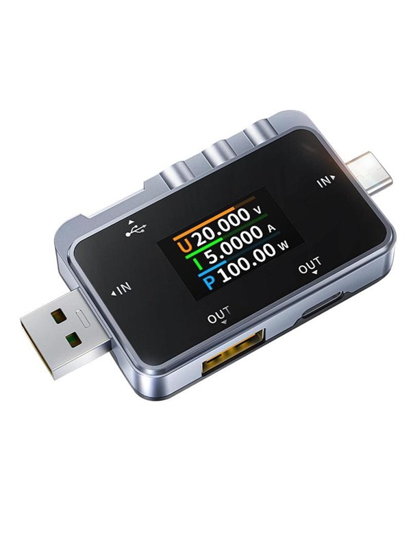 FNIRSI FNAC-28 USB-C USB-A 2-in-1 USB Tester